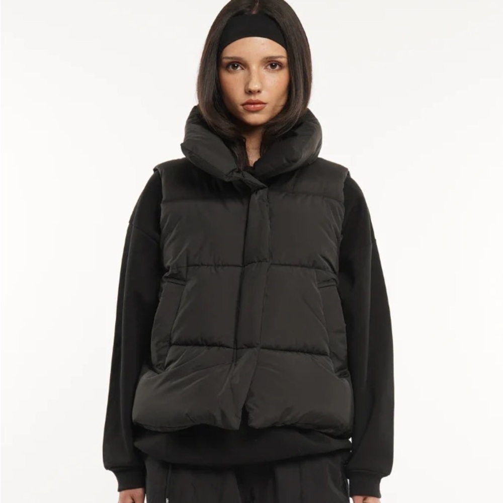 Puffit Winter Warmer Puffer Gilet Vest sz M nwt